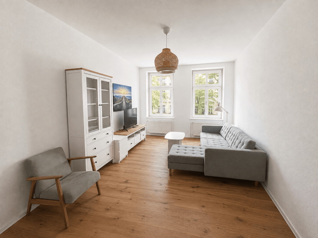 Bezugsfrei in Gohlis: 2-Zimmer-Altbauwohnung mit Potenzial zur individuellen Gestaltung